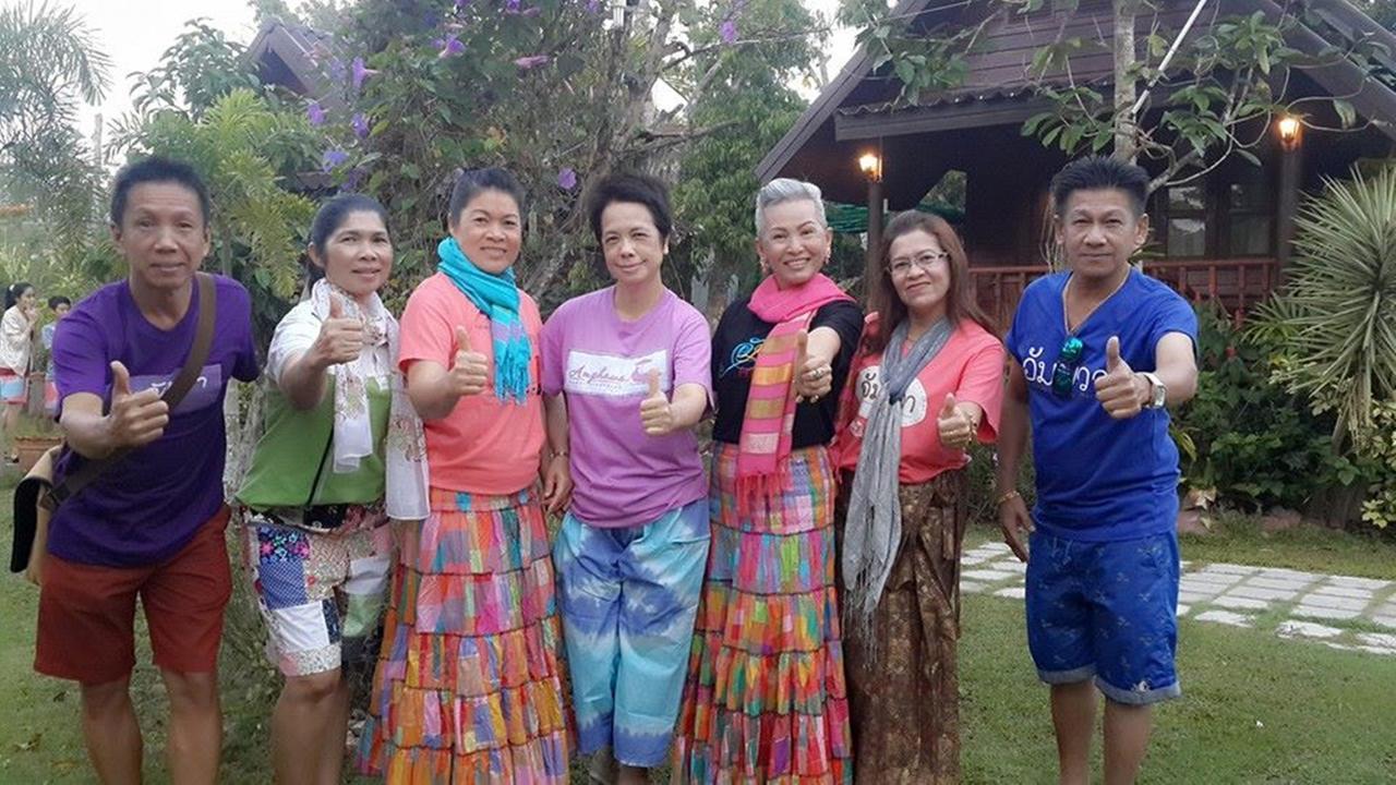 Baansuan Lychee Maeklong Resort Ampawa Amphawa Buitenkant foto