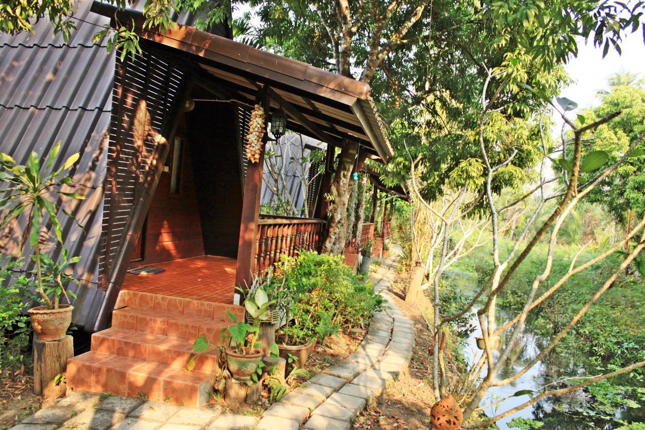 Baansuan Lychee Maeklong Resort Ampawa Amphawa Buitenkant foto