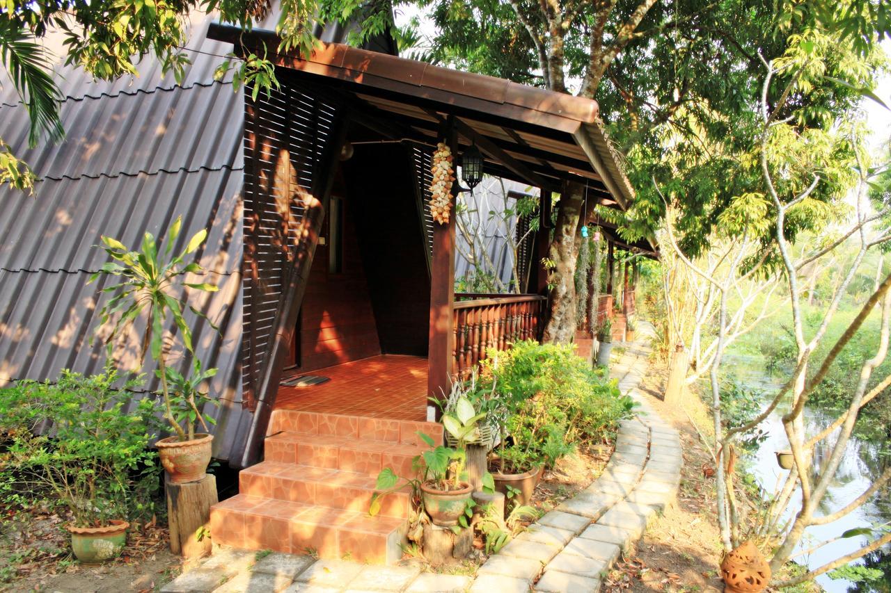 Baansuan Lychee Maeklong Resort Ampawa Amphawa Buitenkant foto