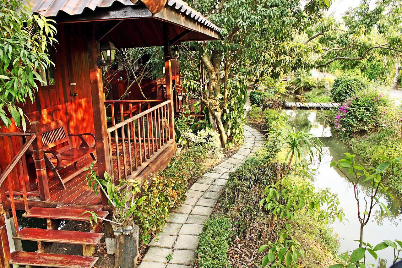 Baansuan Lychee Maeklong Resort Ampawa Amphawa Buitenkant foto